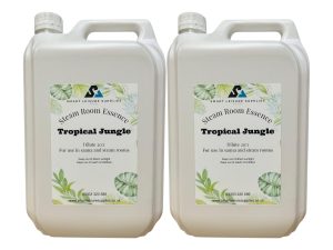 Sauna and Steam Room Tropical Jungle Essence Milk - 2 x 5 Litre Bottles